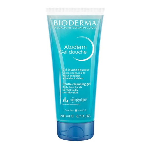 Bioderma Atoderm Gentle Shower Gel 200ml - Diş Beyazlatıcı Köpük Hediye ürün görseli 1
