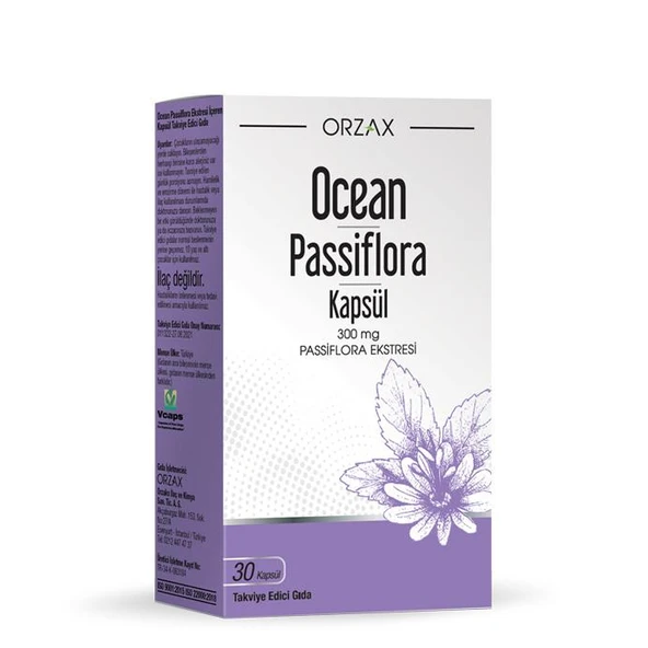 Ocean Passiflora 300 mg 30 Kapsül ürün görseli 1