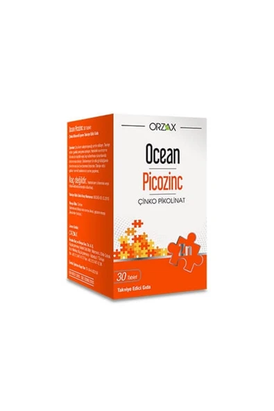 Ocean Picozinc Takviye Edici Gıda 30 Kapsül ürün görseli 1