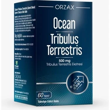 Ocean Tribulus Terrestris Takviye Edici Gıda 60 Kapsül ürün görseli 1