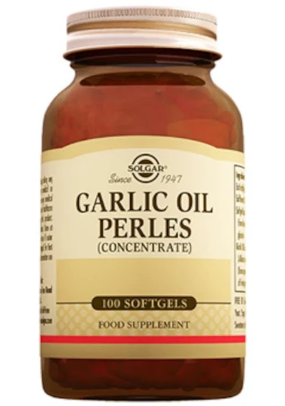 Solgar Garlic Oil Sarımsak Yağı 100 Kapsül ürün görseli 1