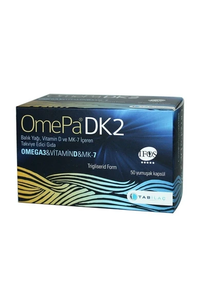Dk2 Omega 3 Vitamin D Ve Mk - 7 50 Kapsül ürün görseli 1