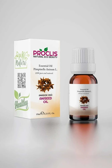 PROCLİS %100 Doğal, Saf Anason Yağı, Cam Şişe 10 ml Sprey Başlıklı ürün görseli 1