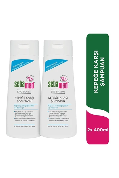 Kepek Karşıtı Şampuan 400 ml x 2 Adet ürün görseli 1