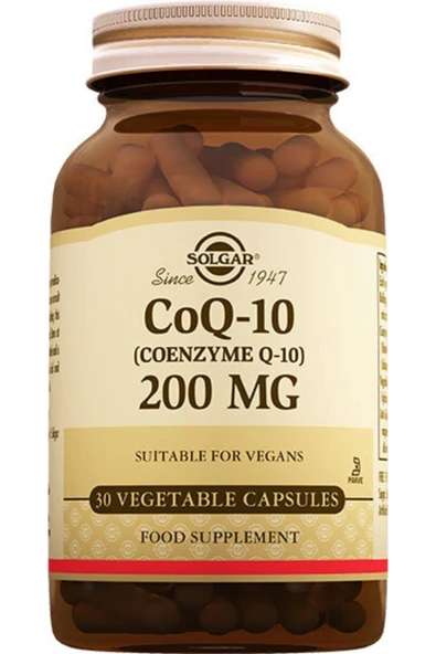 Solgar Coenzyme Q-10 200 mg 30 Kapsül ürün görseli 1