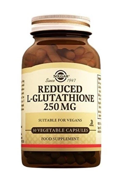 Solgar L-Glutathione 250 mg (Reduced) 30 Kapsül ürün görseli 1