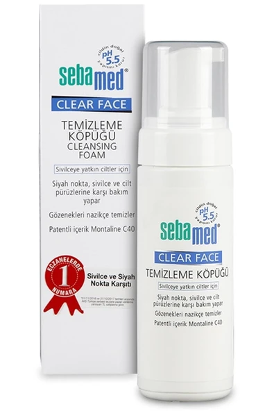 Clear Face Temizleme Köpüğü 150 Ml - Resim 3