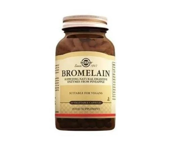 Solgar Bromelain 60 Tablet ürün görseli 1