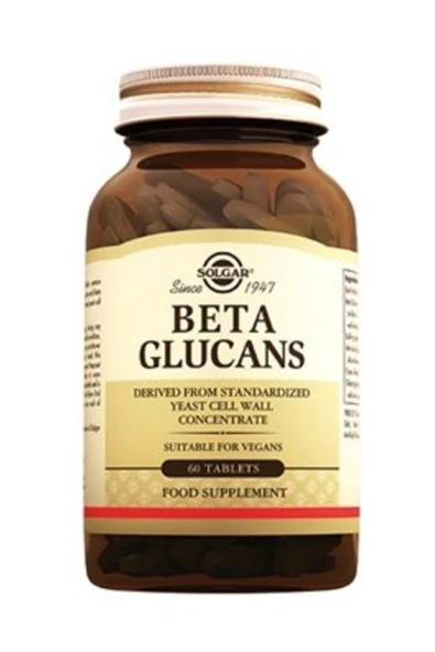 Solgar Beta Glucans 60 Tablet ürün görseli 1
