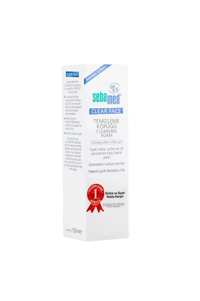 Temizleme Köpüğü Clear Face 150 Ml - Resim 5