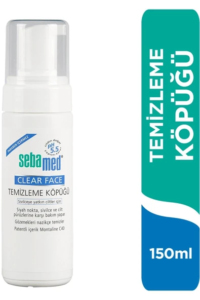 Temizleme Köpüğü Clear Face 150 Ml ürün görseli 1