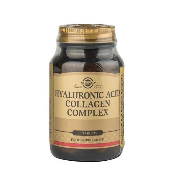 Solgar Hyaluronic Acid Collagen Complex 30 Tablet ürün görseli 1