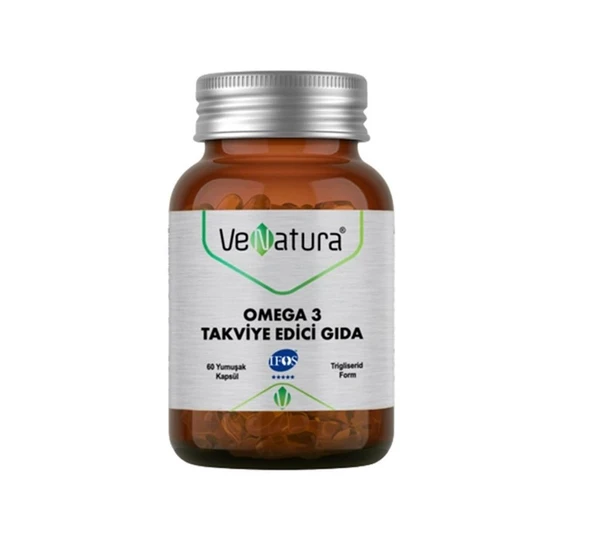 VeNatura Omega 3 60 Yumuşak Kapsül ürün görseli 1