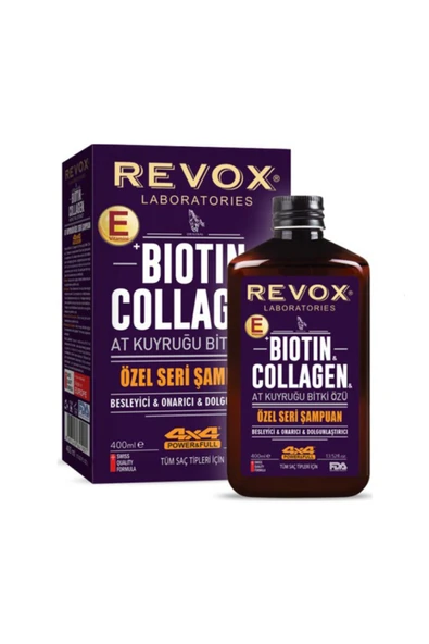 Revox Biotin & Collagen At Kuyruğu Şampuan 400 Ml ürün görseli 1