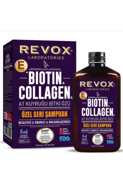 Revox At Kuyruğu Biotin&collagen Şampuan 360 ml ürün görseli 1