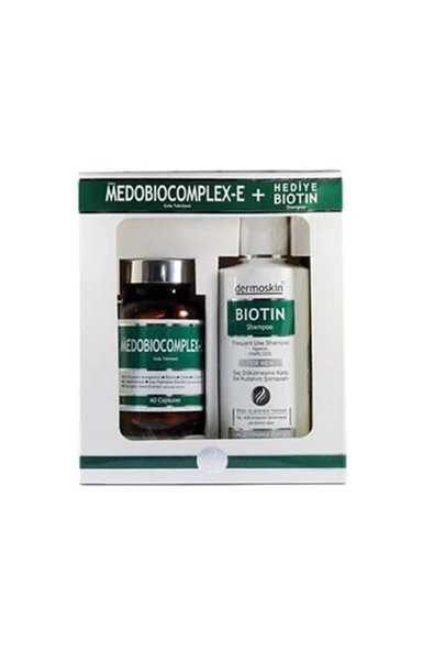 Medobiocomplex-e 60 Kapsül (erkek) & Hediye Biotin Şampuanı 200 ml ürün görseli 1