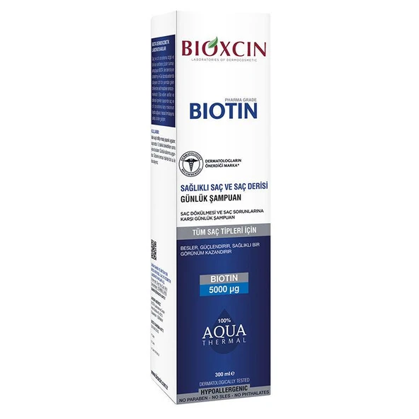 Bioxcin Biotin Şampuan 300 ml Tüm Saç Tipleri - Diş Beyazlatıcı Köpük Hediye ürün görseli 1
