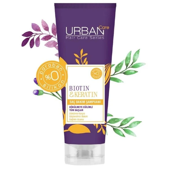 Urban Care Biotin & Keratin Şampuan 250 ml ürün görseli 1