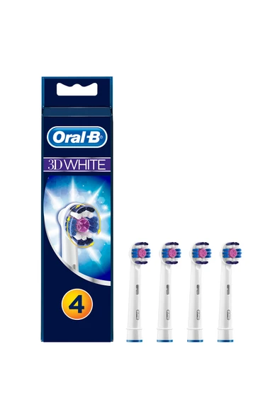 Oral-B 3D White Diş Fırçası Yedek Başlığı 4 Adet ürün görseli 1