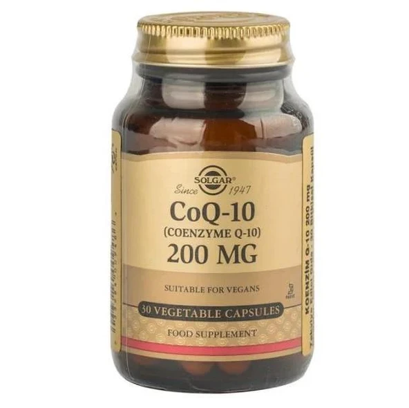 Solgar Coenzyme Q-10 200mg 30 Kapsül ürün görseli 1