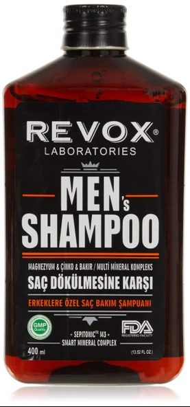 Revox Men At Kuyruğu Bitkisi Özlü Erkeklere Özel 400 ml Şampuan ürün görseli 1