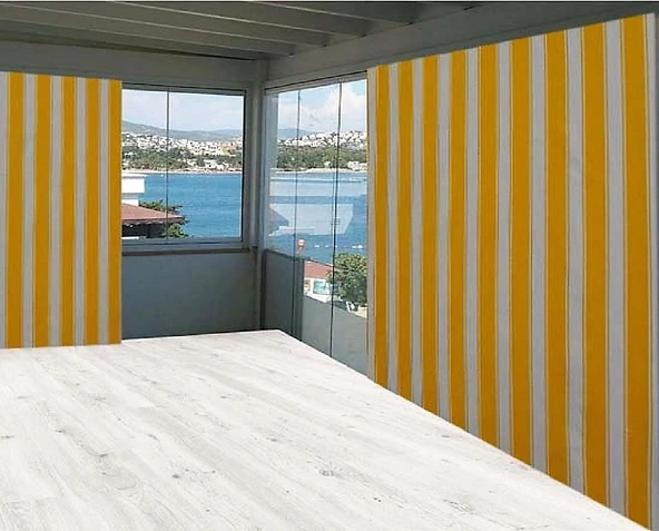 Ceylan Home Balkon Perdesi Brandası Her Ölçüde Özel Dikim ürün görseli 1