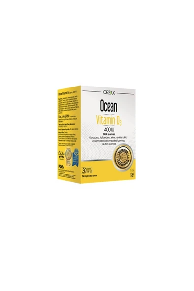 Vitamin D3 400 Iu Sprey 20ml ürün görseli 1