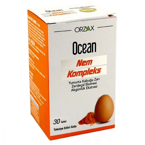Orzax Ocean Nem Complex Takviye Edici Gıda 30 Tablet ürün görseli 1