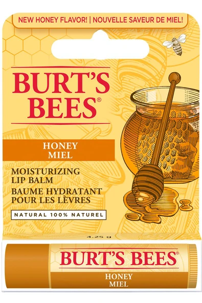 Burts Bees Moisturizing Doğal Bal Özlü Dudak Bakımı 2.5 gr ürün görseli 1