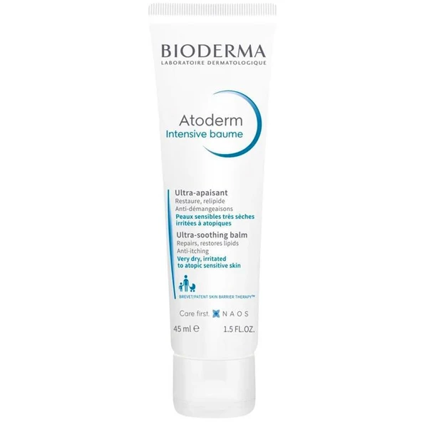 Bioderma Atoderm Intensive Balm 45 ml - Diş Beyazlatıcı Köpük Hediye ürün görseli 1