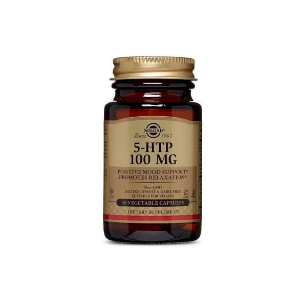 Solgar 5-HTP 100 Mg 30 Bitkisel Kapsül ürün görseli 1
