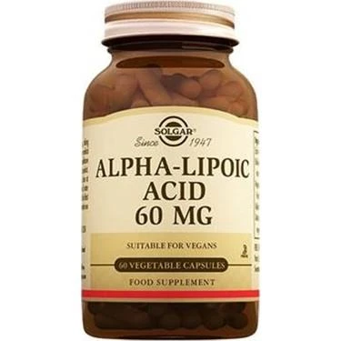 Solgar Alpha Lipoic Acid 60 mg 60 Tablet ürün görseli 1