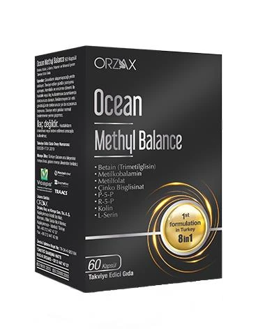 Orzax Ocean Methyl Balance Takviye Edici Gıda 60 Kapsül ürün görseli 1