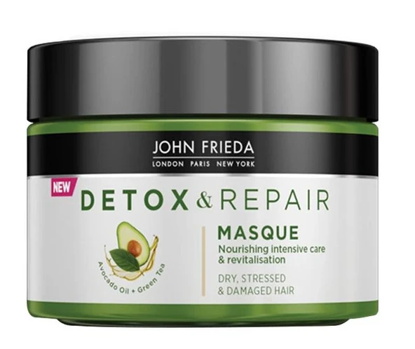 John Frieda Detoks Etkili Onarıcı ve Besleyici Bakım Maskesi 250 ml ürün görseli 1