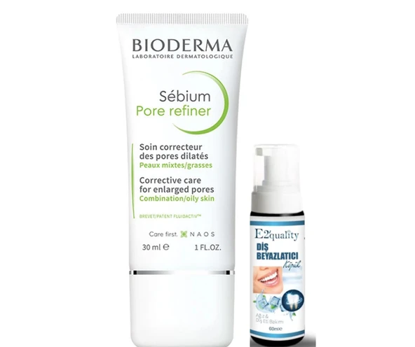 Bioderma Sebium Pore Refiner Krem 30ml- Diş Beyazlatıcı Köpük Hediye ürün görseli 1