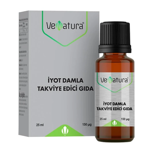 Venatura İyot Damla Takviye Edici Gıda 25 ml ürün görseli 1
