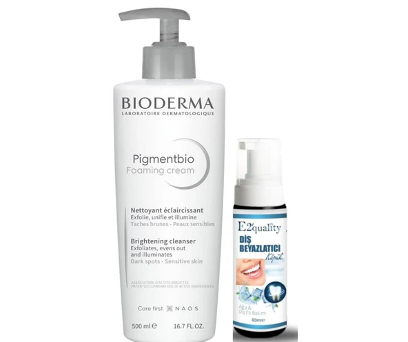 Bioderma Pigmentbio Foaming Cream 500 ml- Diş Beyazlatıcı Köpük Hediye ürün görseli 1