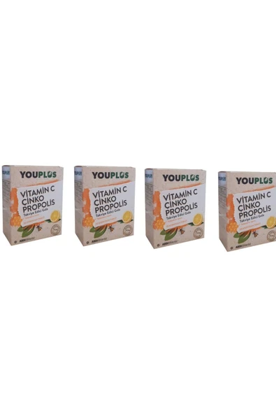 Vitamin C Çinko Propolis 20 Efervesan-4 Kutu - Resim 2