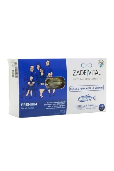 Premium Omega 3 Balık Yağı Genel Destek 45 Kapsül ürün görseli 1