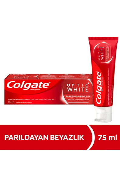 Optic White Parıldayan Beyazlık Beyazlatıcı Diş Macunu 75 Ml ürün görseli 1