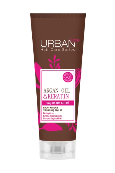 Urban Care Argan Oil&Keratin Saç Bakım Kremi 250 Ml ürün görseli 1