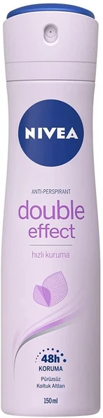 Nivea Double Effect Mor Düşler Sprey Deodorant Kadın, 150 ml ürün görseli 1