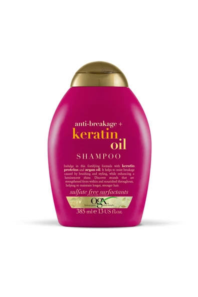 OGX Kırılma Karşıtı Keratin Oil Şampuan 385 ml ürün görseli 1