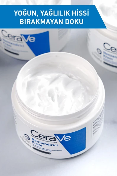 Cerave Moisturising Cream 340 ML Nemlendirici Krem - Diş Beyazlatıcı Köpük Hediye ürün görseli 1