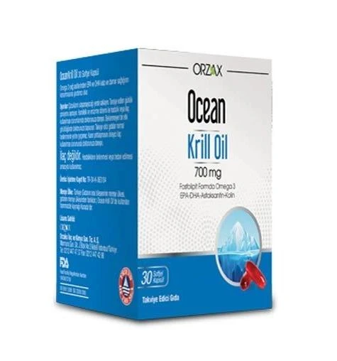 Orzax Ocean Krill Oil 30 Kapsül ürün görseli 1