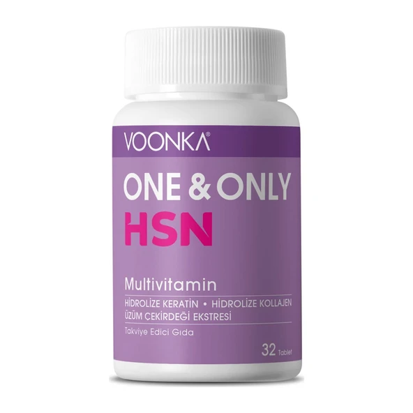 Voonka One And Only HSN Multi̇vi̇tami̇n 32 Tablet ürün görseli 1
