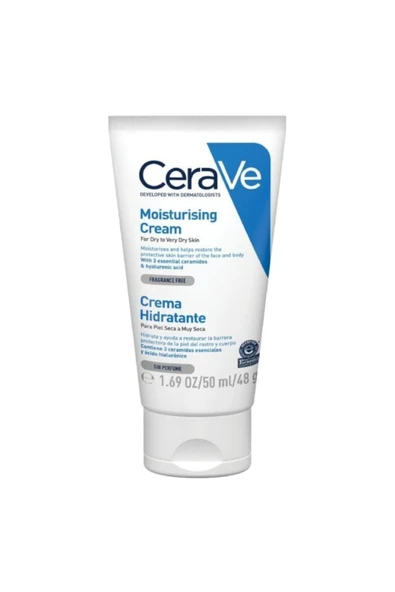 Moisturising Cream Kuru ve Çok Kuru Ciltler Için 50 ml ürün görseli 1