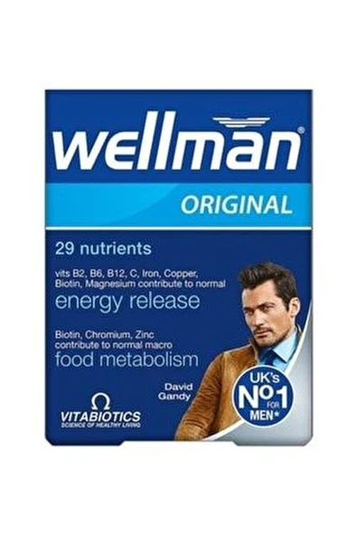 Wellman Original 30 Tablet ürün görseli 1