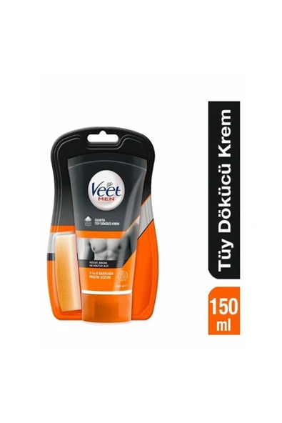 Men Erkeklere Özel Duşta Tüy Dökücü Krem - 150 Ml ürün görseli 1