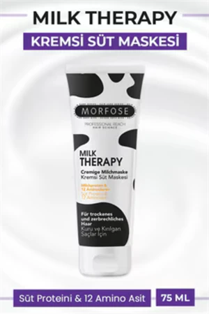 Morfose Kremsi Süt Saç Maskesi Milk Therapy 75 ml ürün görseli 1